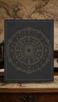 Horoskop-Kunstdruck mit Sternbild