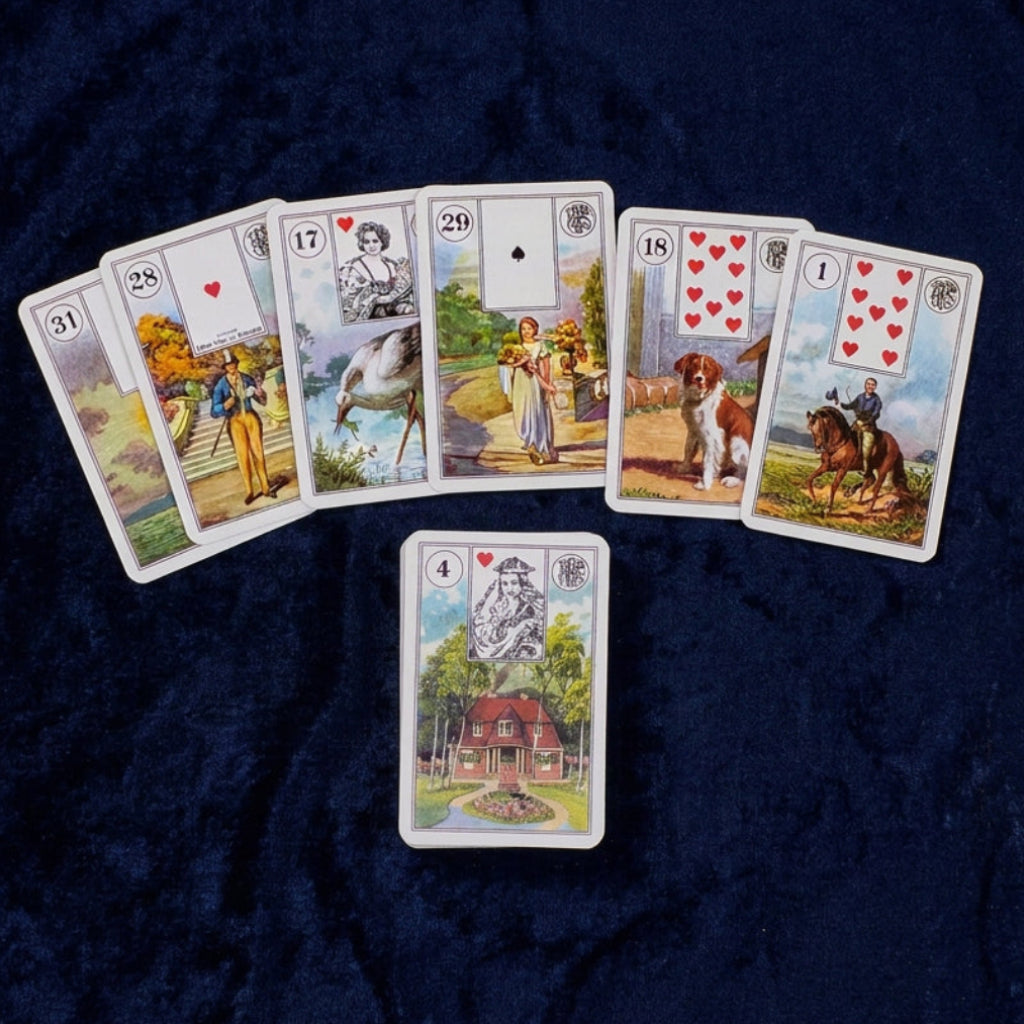 Mlle Lenormand Wahrsagekarten No. 194115