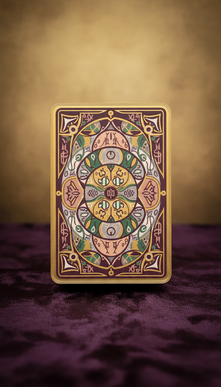 Tarotkarten-Deck mit Goldschnitt